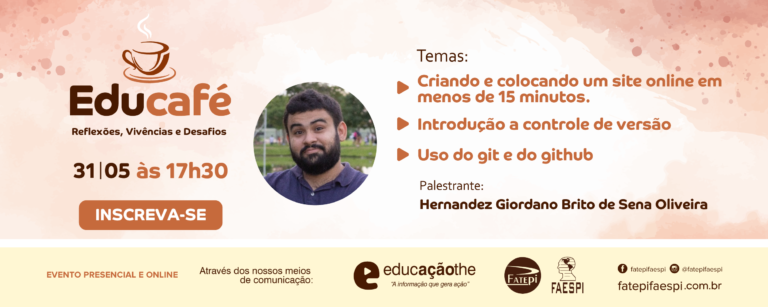 Educafé – Reflexões, Vivência e Desafios – Sistemas de Informação