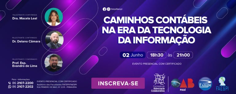 Fotos do Evento – Caminhos Contábeis na era da Tecnologia da Informação