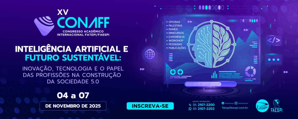 XV CONAFF – Congresso Acadêmico Internacional FATEPI/FAESPI